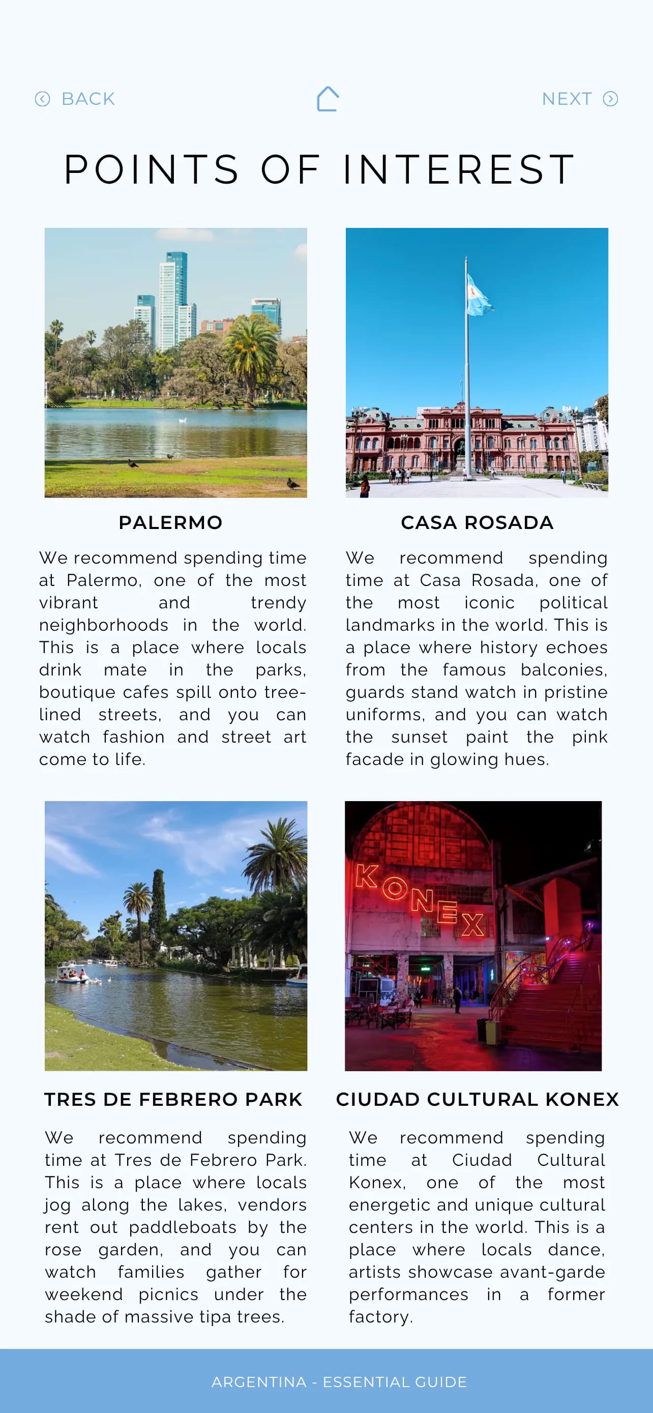 Argentine · Aperçu page