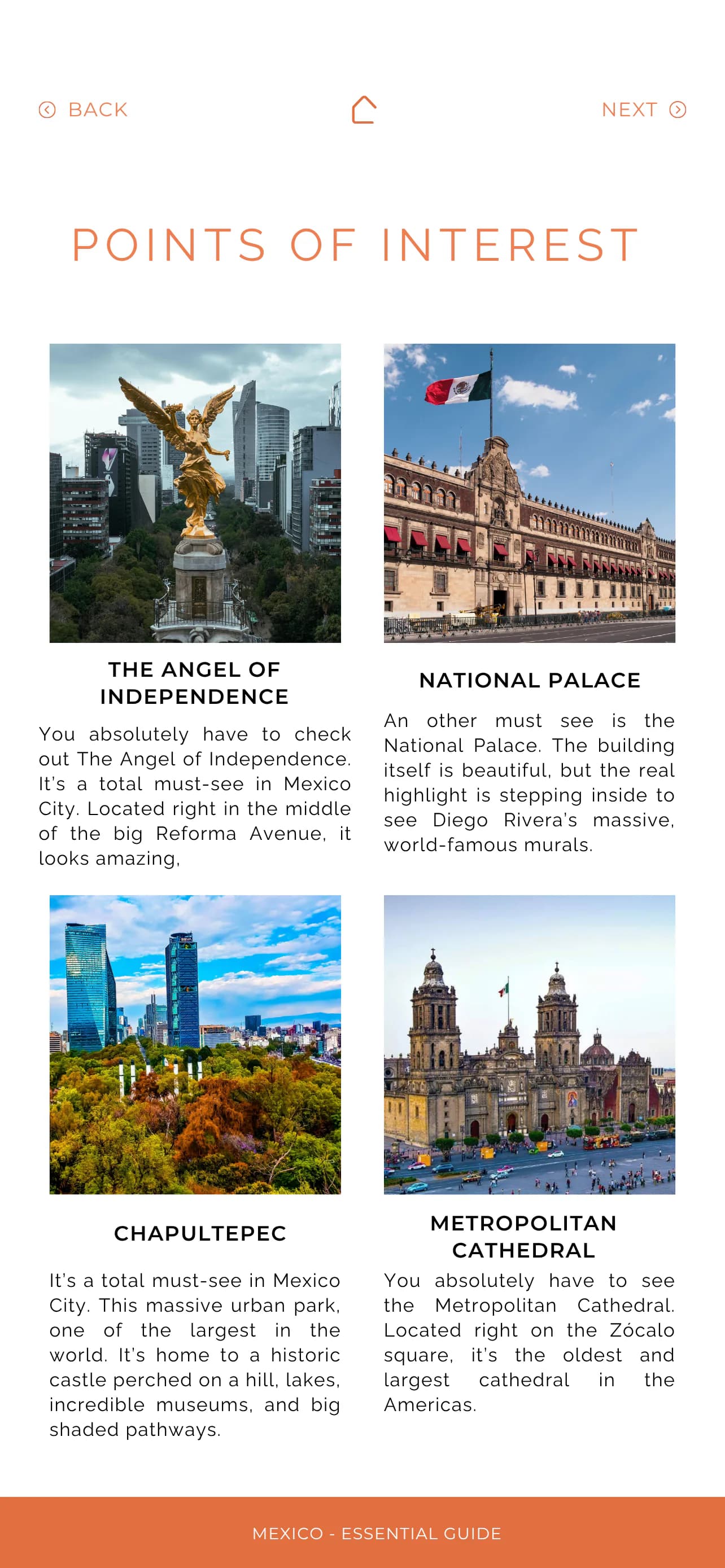 Mexique · Aperçu page