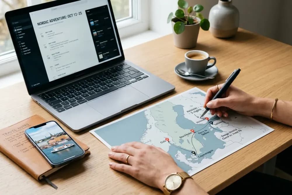 Evadan Travel Planner, itinéraire sur mesure